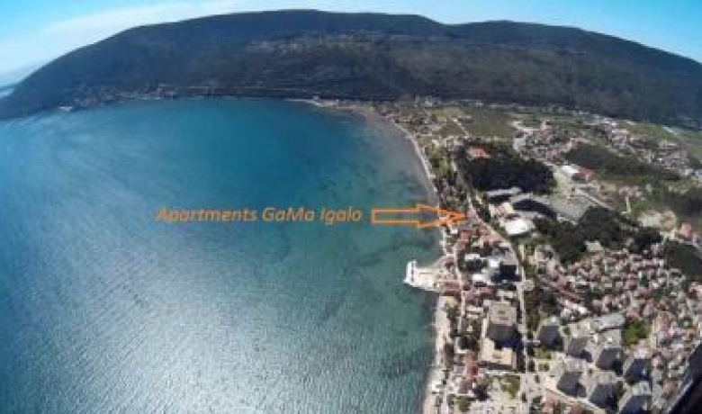 GaMa a Igalo Intézet és a strand között, Igalo, Apartmanok