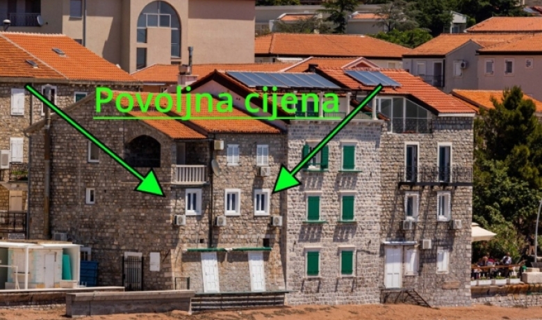Квартира на берегу моря, Петровац, Apartments